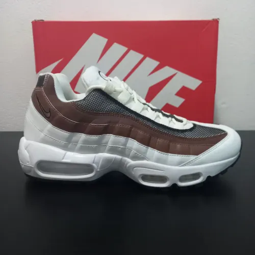 Tênis Nike Air Max 95 Dark Driftwood Branco Tamanho 40 Na Caixa 100% Novo Nunca Usado