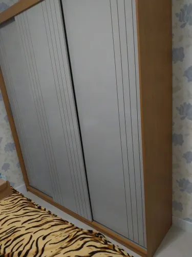 Guarda-roupa casal 3 portas de correr todo em MDF
