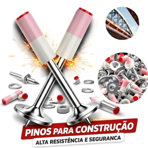 Pinos pregos pistola fica punos