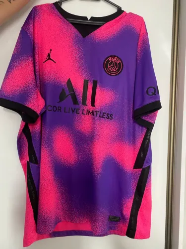 Camisa PSG Jordan Rosa/Roxa Original Premium - | Tam G