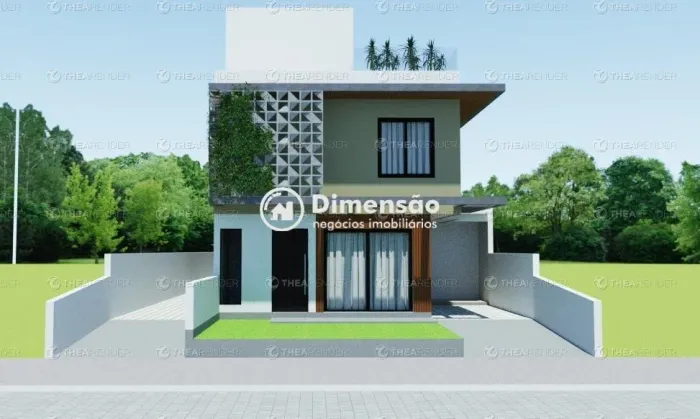 CASAS FINANCIÁVEIS INDIVIDUAL C/ 2 SUÍTES NO PORTAL DO RIBEIRÃO DA ILHA- FLORIPA