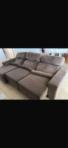 Sofa retratil e reclinavel