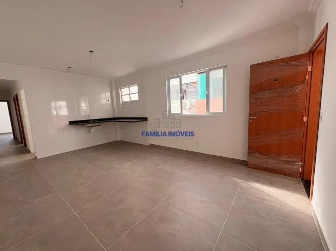 Apartamento venda 2 quartos suíte vaga demarcada Macuco Santos/SP