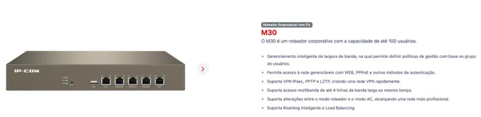 KIT WIFI IP-COM - CONTROLADORA + 5 APs