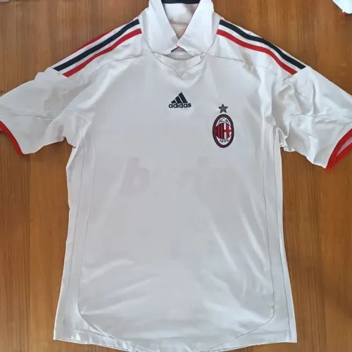 Camisa Original 2009 2010 Milan Branca Adidas Tamanho M
