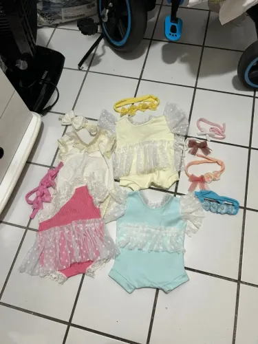 Lote de Roupinhas Newborn- MENINA - Fotografia Newborn