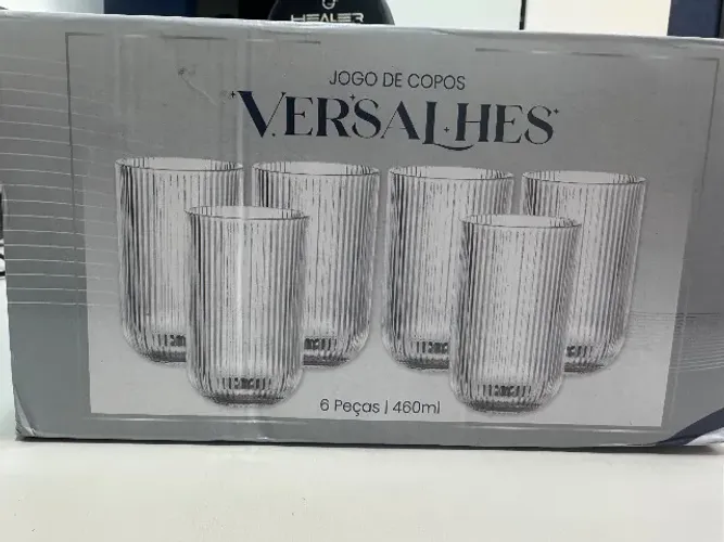 Jogo de copo Versalhes com 6 pecas