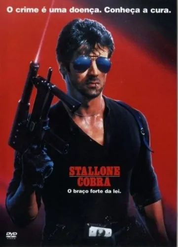 DVD original Stallone Cobra SÓ LEGENDADO PT-BR Anos 80 clássico Stalone Filme Policial
