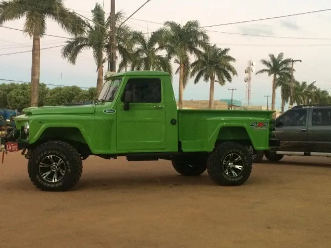 Caçamba F75 Padrão + paralamas (willys, rural, pick-up jeep) 