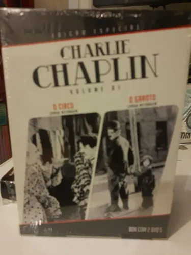DVD- BOX- CHARLIE CHAPLIN - EDIÇÃO ESPECIAL VOL.01