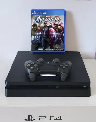 PS4 Slim 1 TERA  c/ GARANTIA - Em Estado de Zero + !    