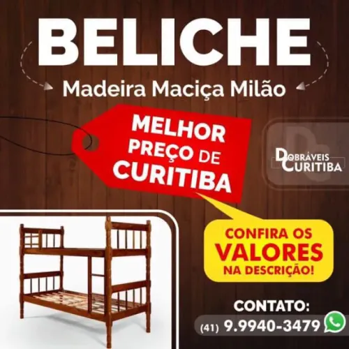 BELICHES + 2 colchão d20 ?entrega e montagem grátis Curitiba 