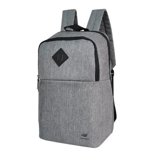 Mochila Para Notebook C3Tech MC-40GY Cinza 15,6" - WZetta