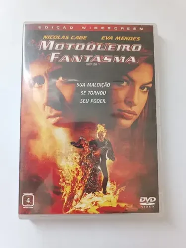Dvd Filme Motoqueiro Fantasma Ghost Rider 1 Disco Usado