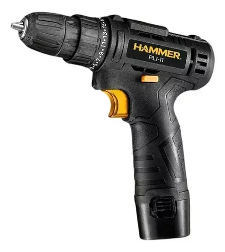 PRONTA ENTREGA | Parafusadeira Furadeira 12V a Bateria Hammer Pli-11
