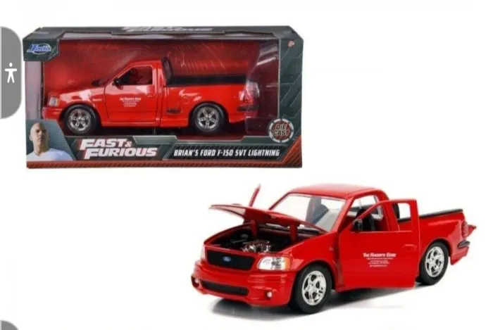 Miniatura Ford F-150 SVT Lightning Fast & Furious Die-Cast