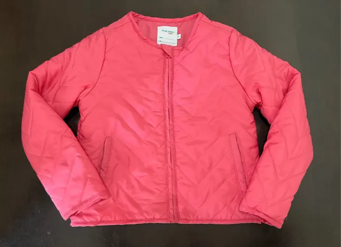 Casaco de inverno rosa para menina - Malwee - Tamanho 6