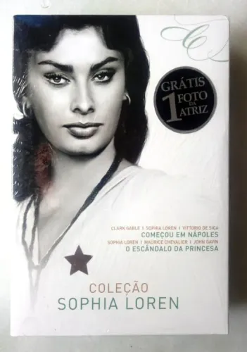 Coleção Sophia Loren (Box 2 Dvds) - Lacrado