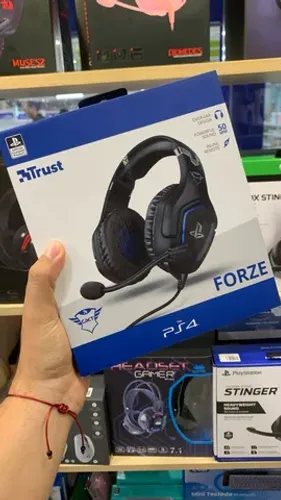 Headset Gamer Trust GTX488 - Novo Lacrado - Parcelamos Sem Juros