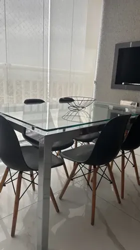 JOGO DE MESA COM 4 CADEIRAS