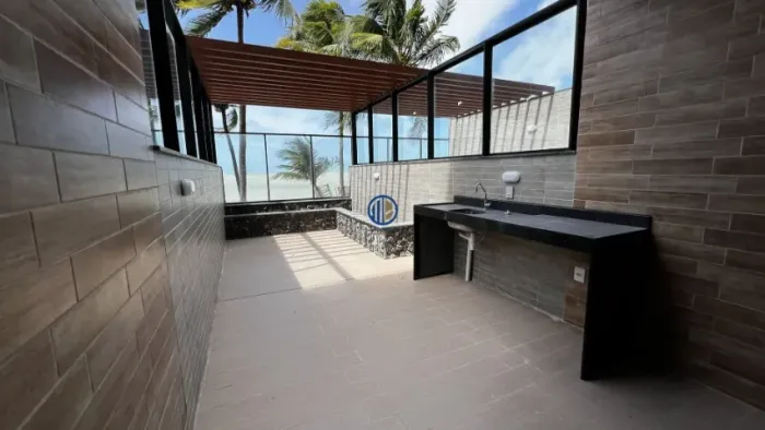 Apartamento, Flat, Studio pé na areia na Praia do Bessa, João Pessoa