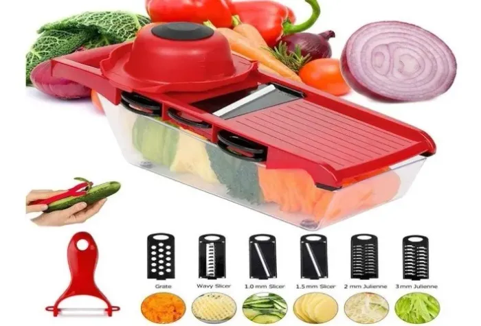 Fatiador Cortador De Legumes Ralador Mandoline Cozinha