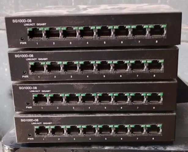 Switch Cisco Sg 100d-08 8-port Gigabit