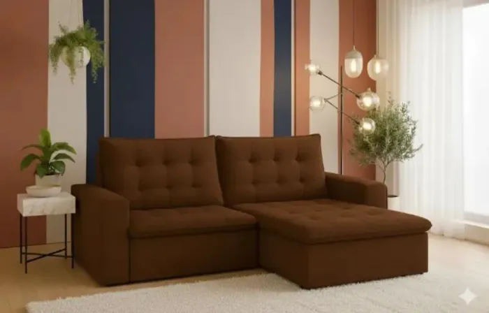 Sofá retratil e reclinavel  (consulte outras cores disponiveis)