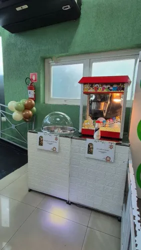 PIPOCA E ALGODÃO DOCE PARA A SUA FESTA