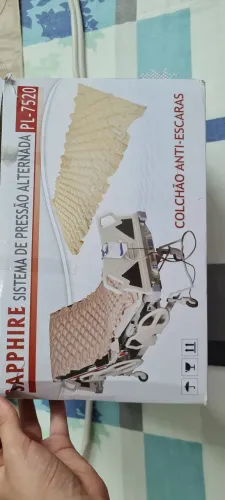 colchão inflável anti- escaras