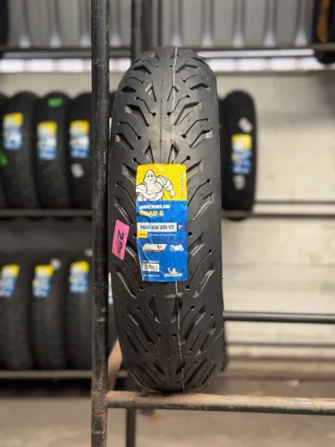 Pneu Michelin Road 6 160/60-17 NC750 CB500 NX500/Versys650/Zontes/Xj6/Vulcan650/Gsx650