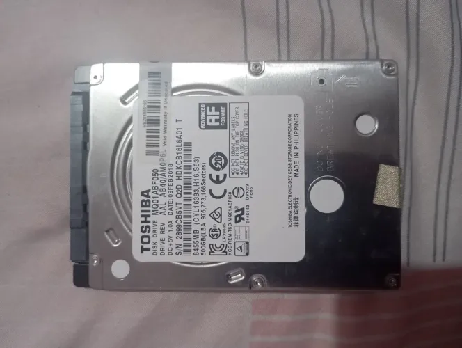 HD Toshiba 500GB - Disco Rígido Interno