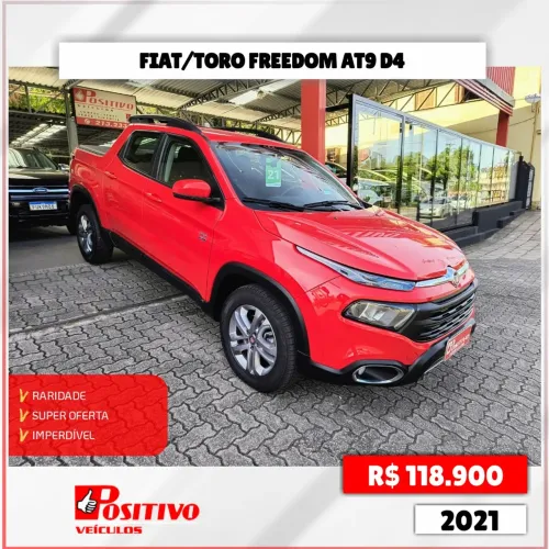 Fiat Toro 2.0 16v Turbo Diesel Freedom 4wd At9 Automático