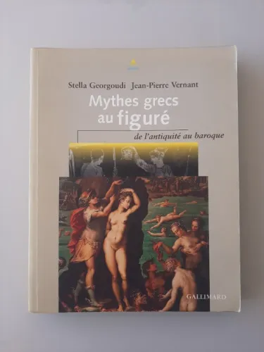Livro Mythes Grecs au figuré de Jean Pierre Vernant usado