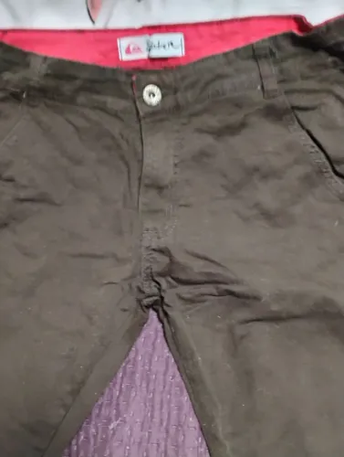 Calça Sarja Slim Marrom - 38