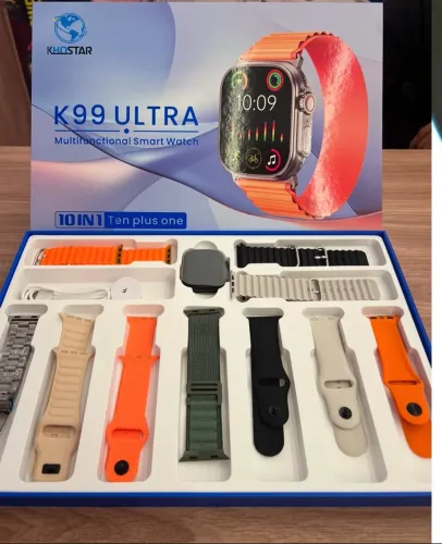Smartwatch K99 Ultra Multifuncional - 10 em 1