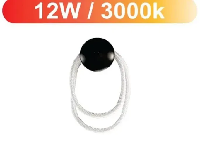 ARANDELA LED CORDA OVAL DUPLA 20W 3000K