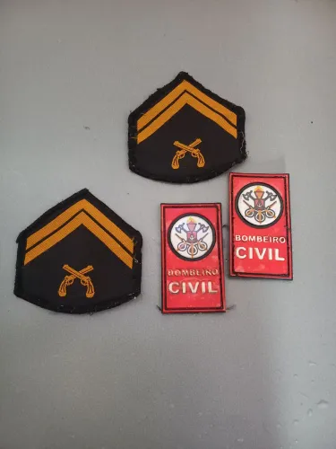 Patches Bombeiro Civil - divisa de cabo