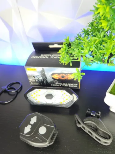 LED Traseiro com Setas e Som de Alerta | Ideal para Evitar Acidentes!