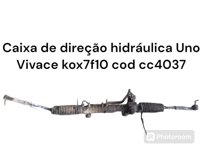 Caixa de direção hidráulica Uno Vivace kox7f10 cod cc4037