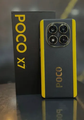 POCO X7 - 512/12 - Prata - Preto - Verde 5GDesign Exclusivo e Desempenho Incrível!