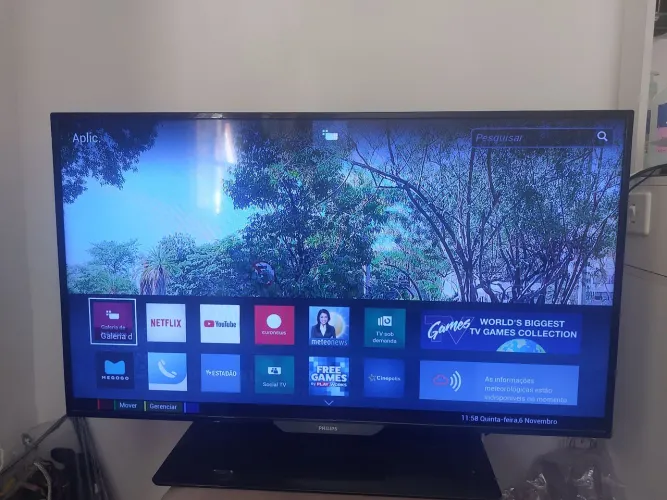 Vendo TV Philips smart  43