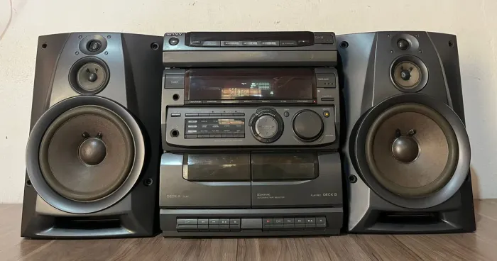 Mini System Sony Fh-G33Av 400 Watts *Aiwa*Philips Leia Descrição 