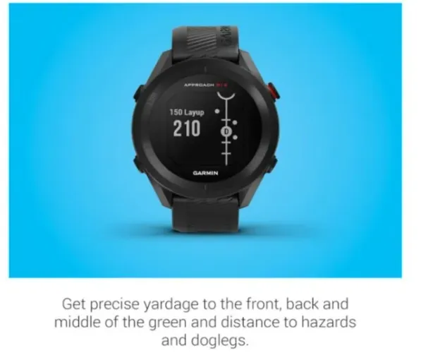 Garmin Approach S12, na cor preta