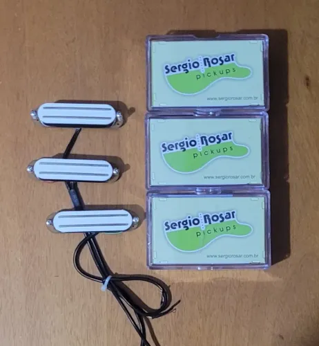 Set Captadores Sérgio Rosar King Mid - Quase Novos!