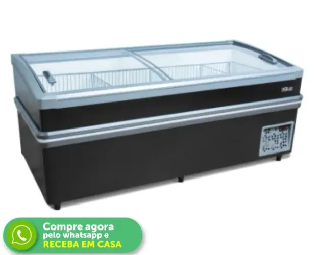 Ilha para Congelados Polar 2,20M Plus 220v Nova