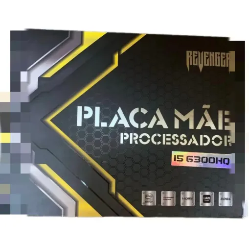 Kit placa mãe e processador Revenger I5 6300hq integrado ddr4