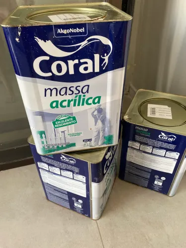 Massa acrílica Coral