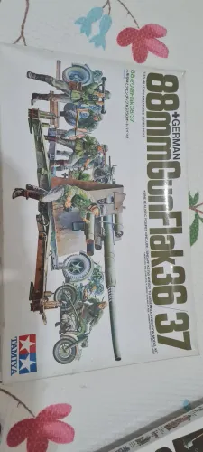 88GunFlack36/37 Tamiya Canhao Alemão 