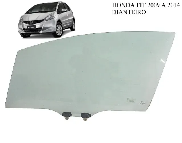 vidro da pota honda fit 2009  2010 2011 2012 2013 2014